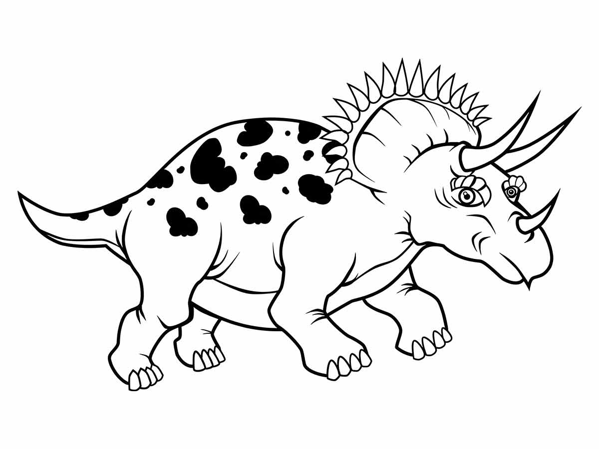 dinossauro para colorir 12