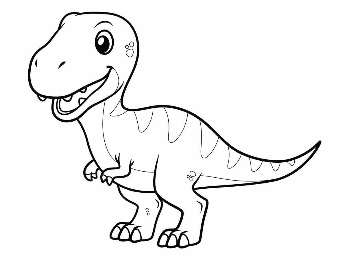 dinossauro para colorir 3