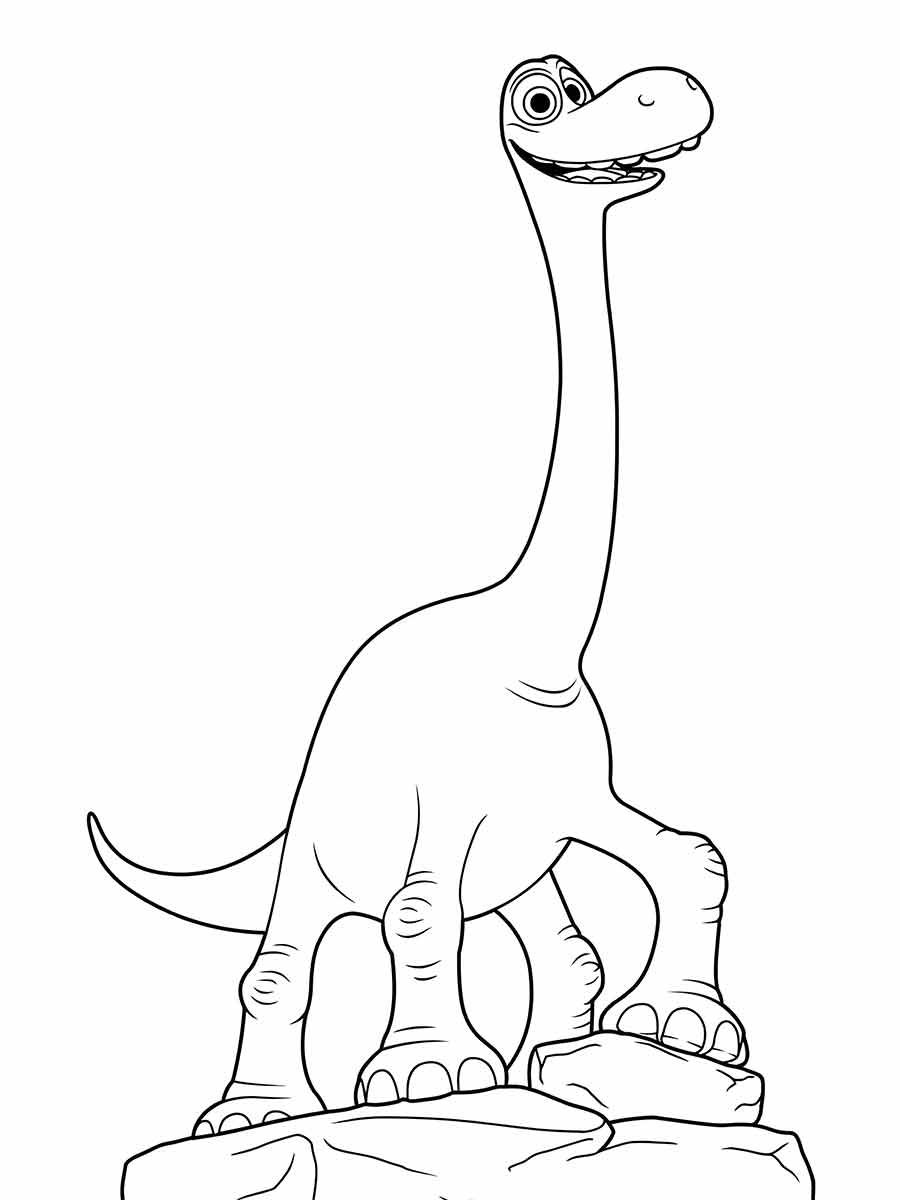 dinossauro para colorir 9