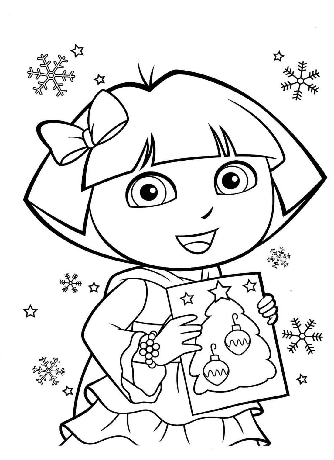 dora aventureira para colorir 29