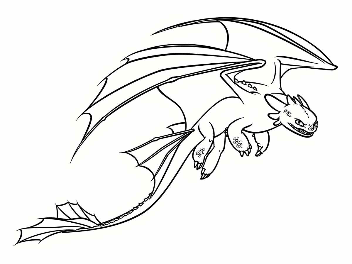 dragao para colorir 13