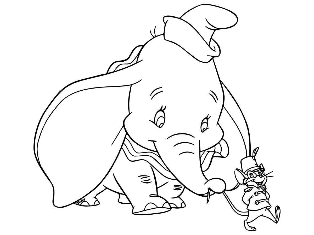 elefante para colorir 12