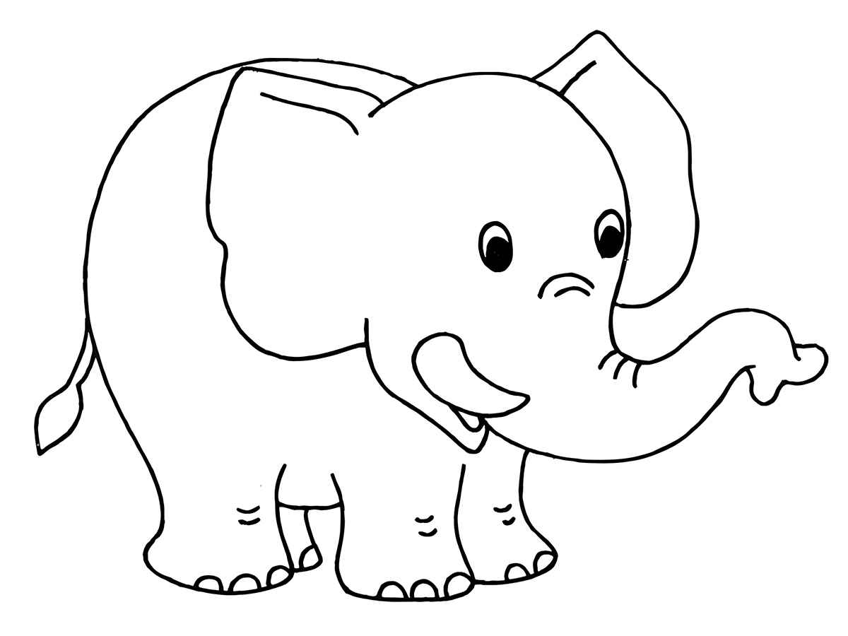 elefante para colorir 15