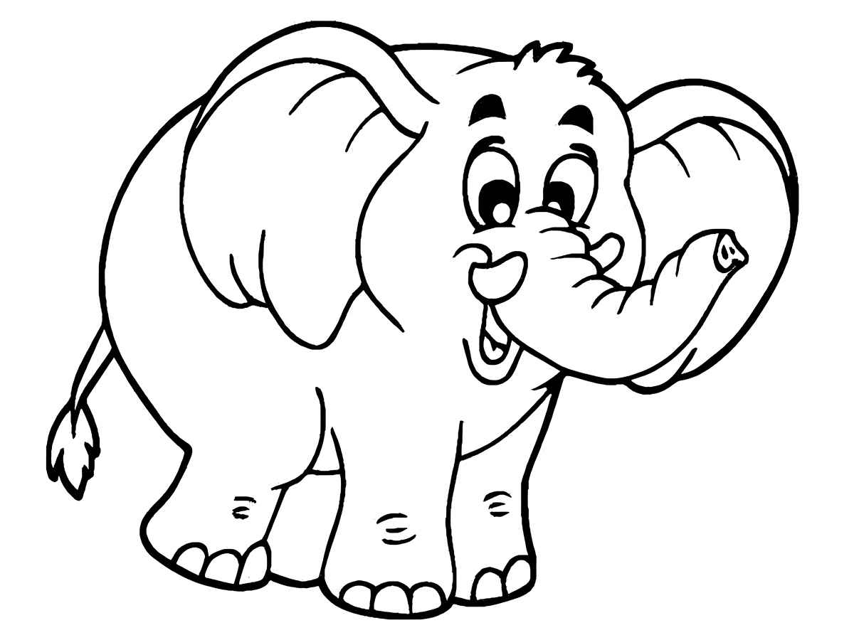 elefante para colorir 19