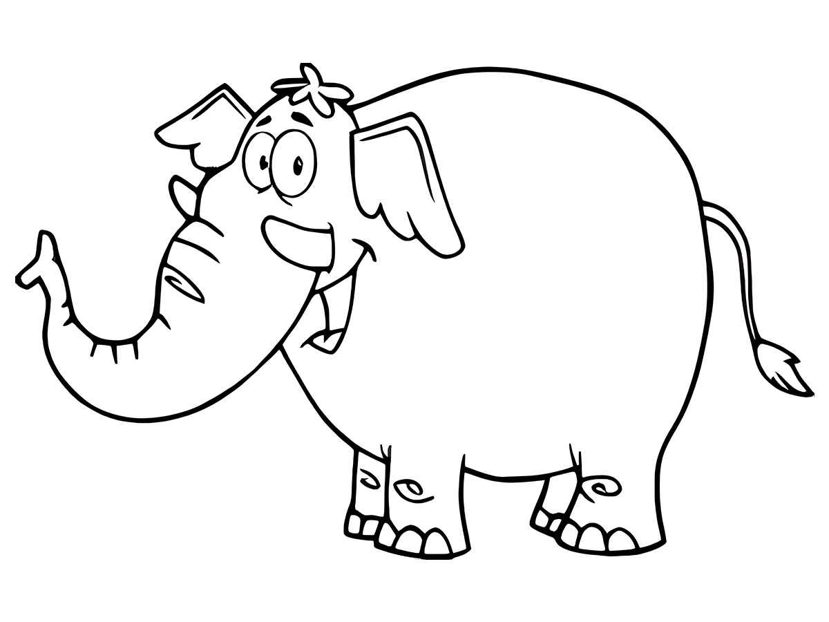 elefante para colorir 20