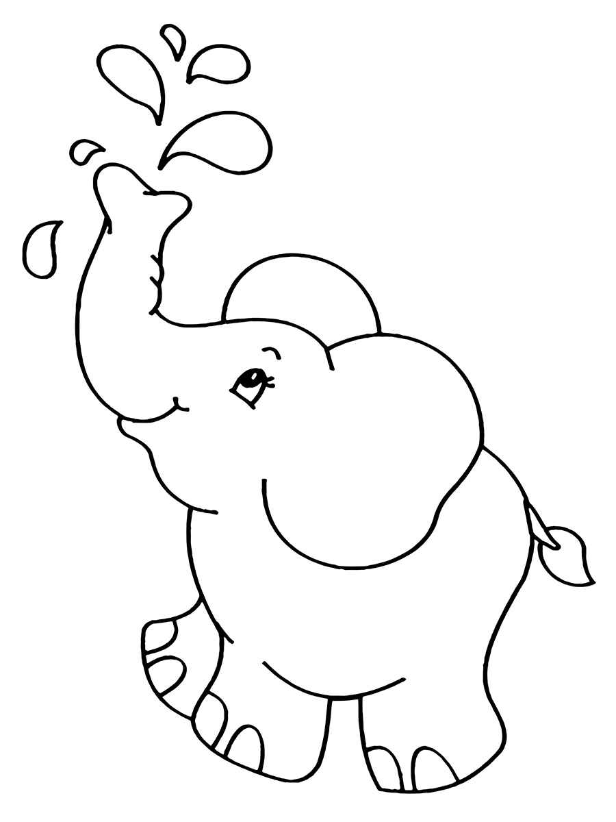 elefante para colorir 23