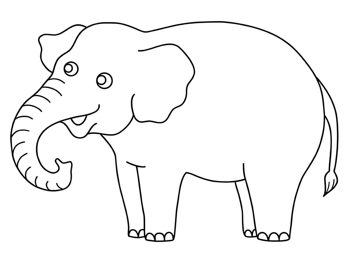 elefante para colorir 27