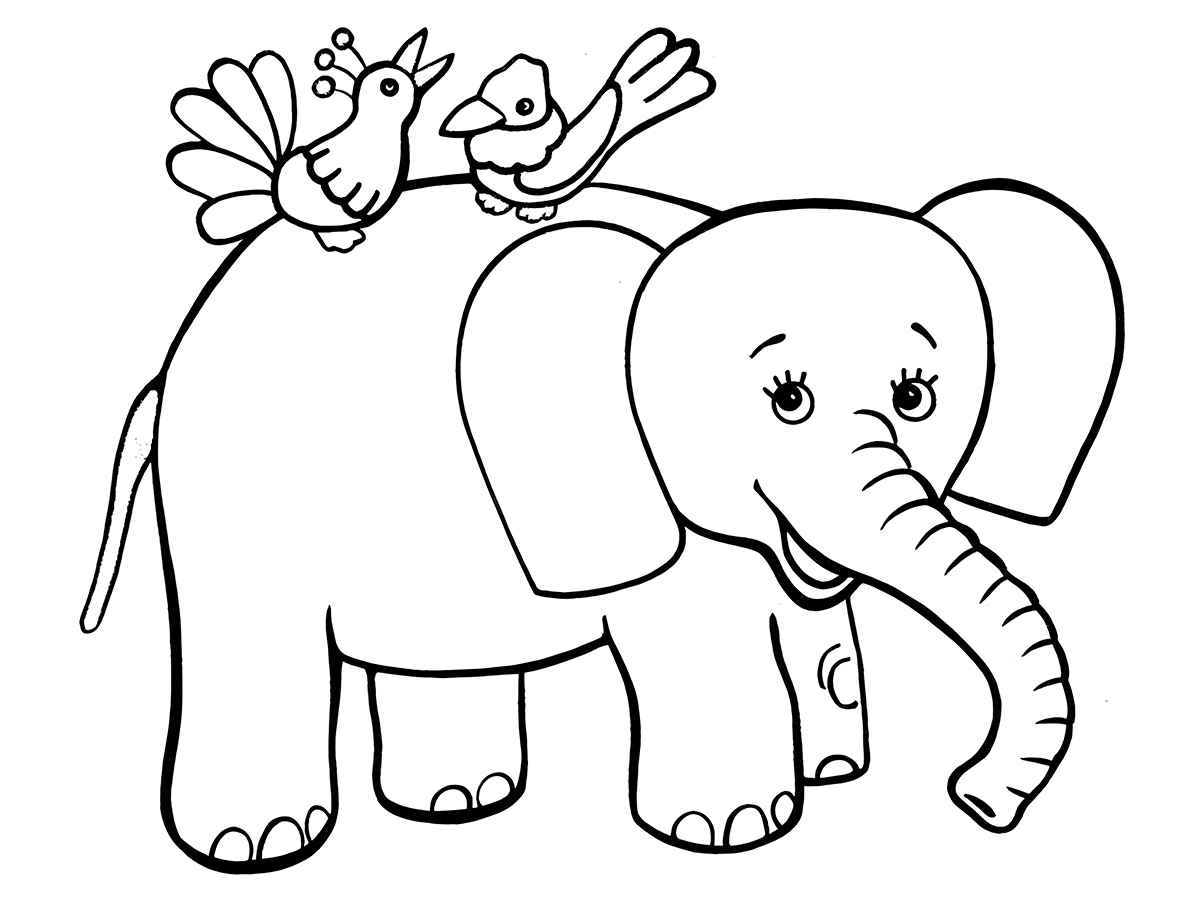 elefante para colorir 28