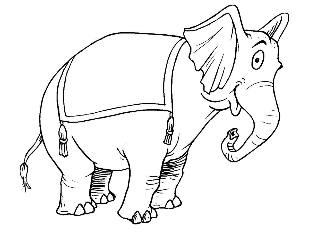 elefante para colorir 32