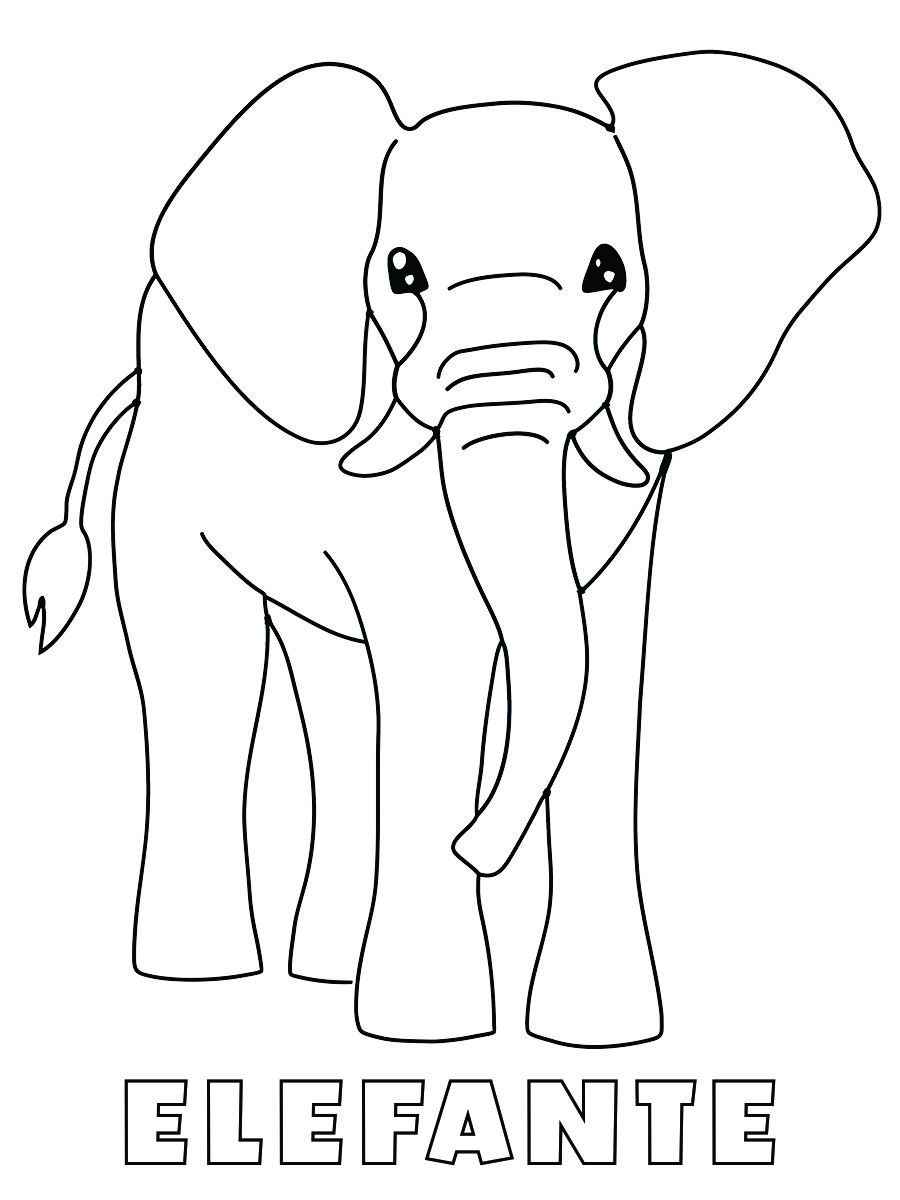 elefante para colorir 35