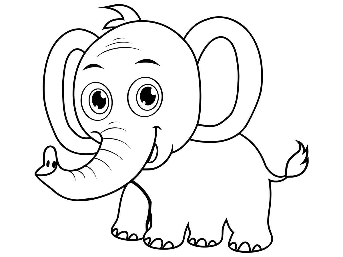 elefante para colorir 37