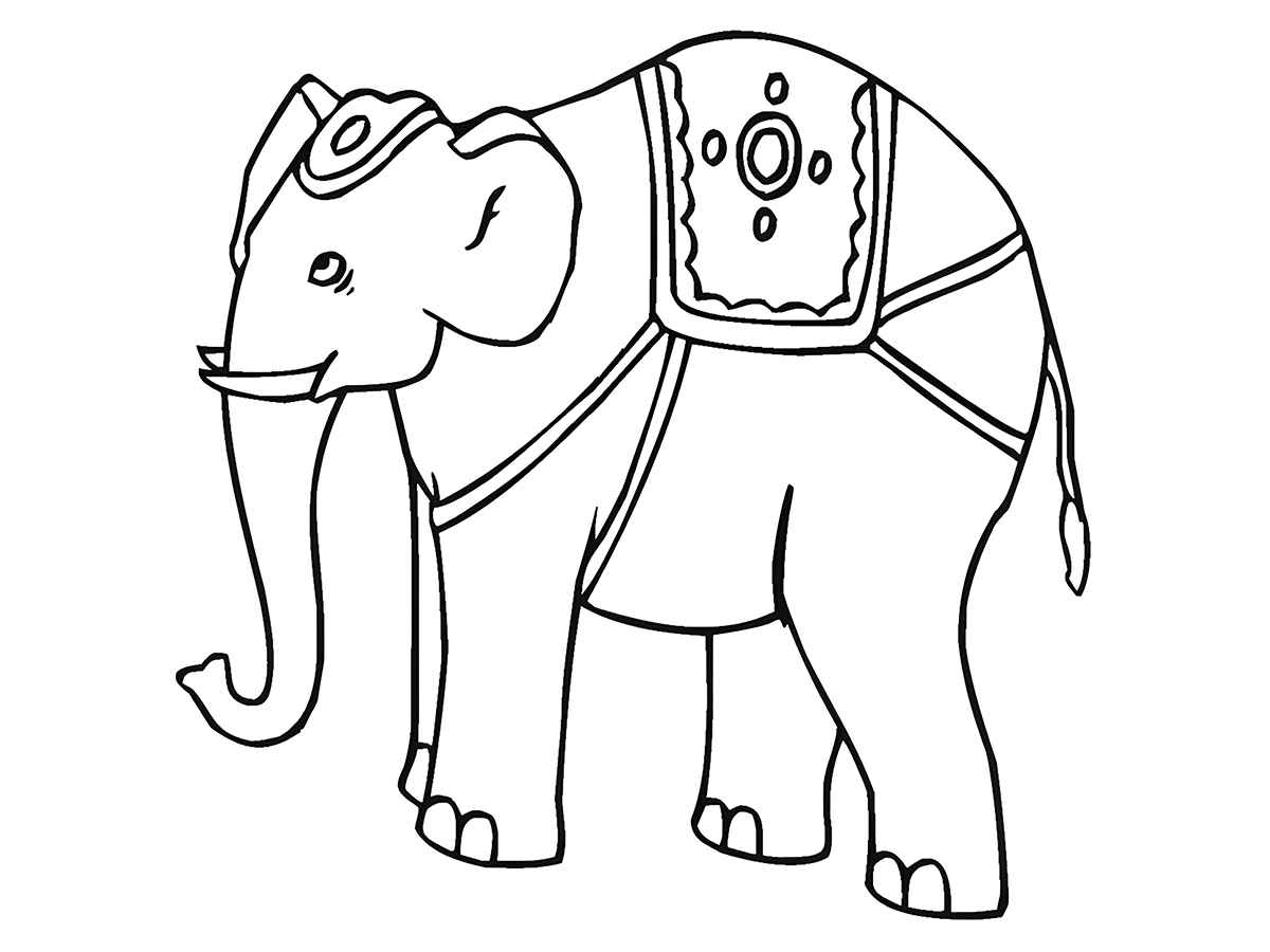 elefante para colorir 42