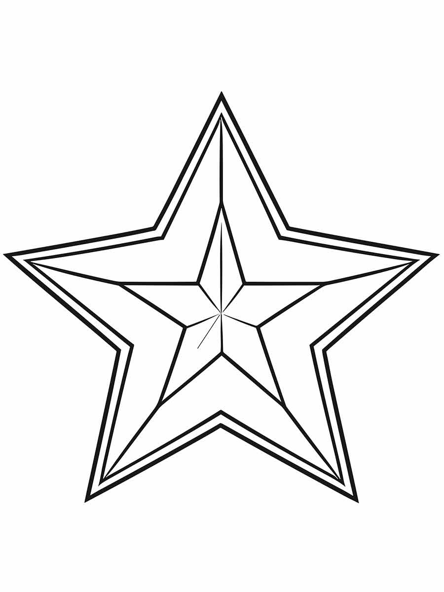 estrelas para colorir e presentear quem voce ama