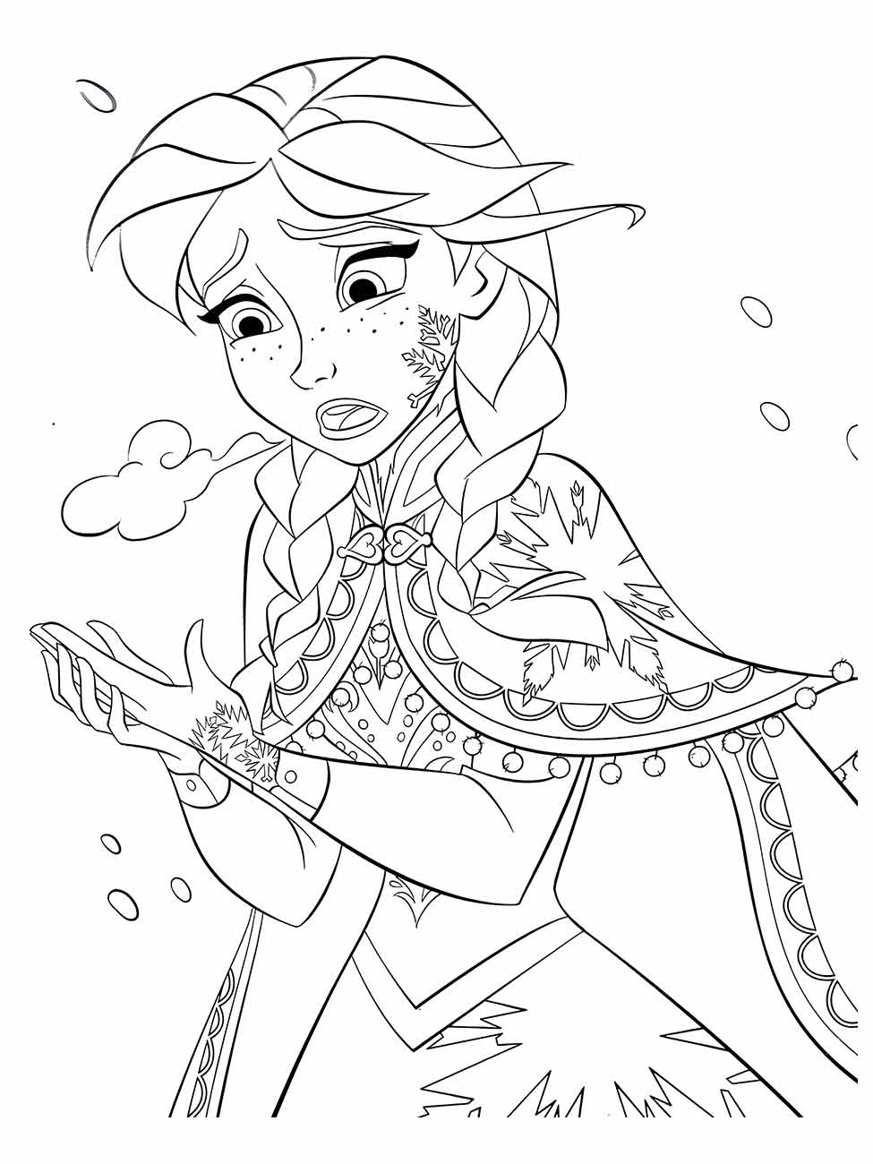 frozen para colorir 23