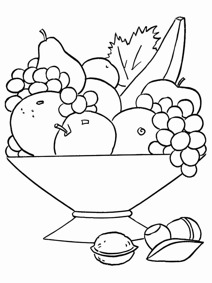 frutas para colorir 8