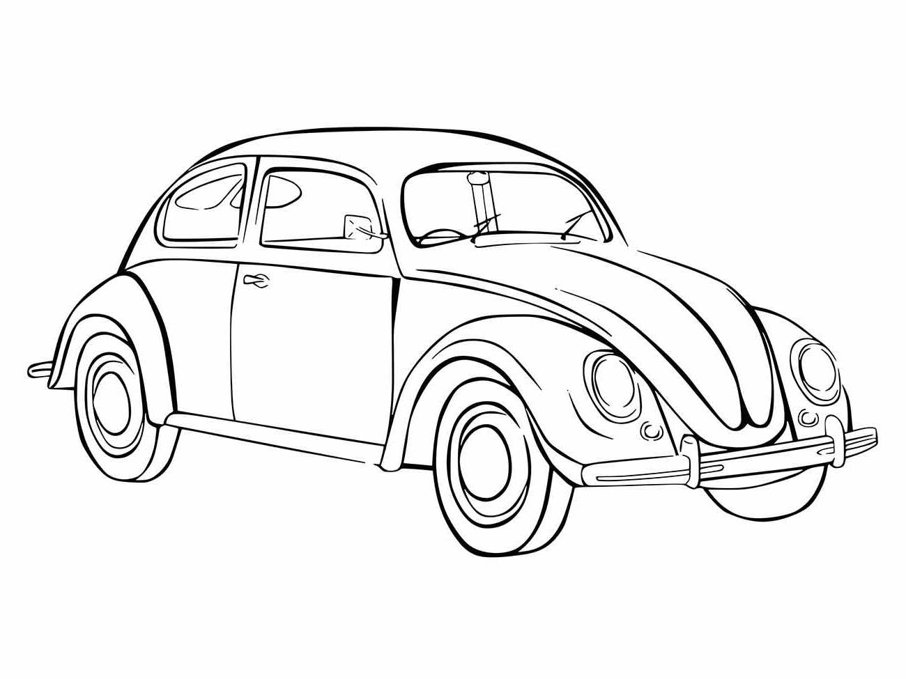 fusca para colorir 12