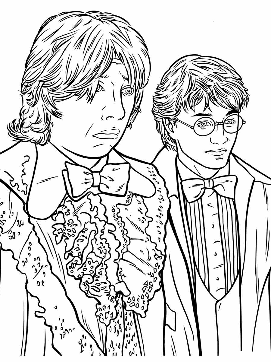 harry potter para colorir 18