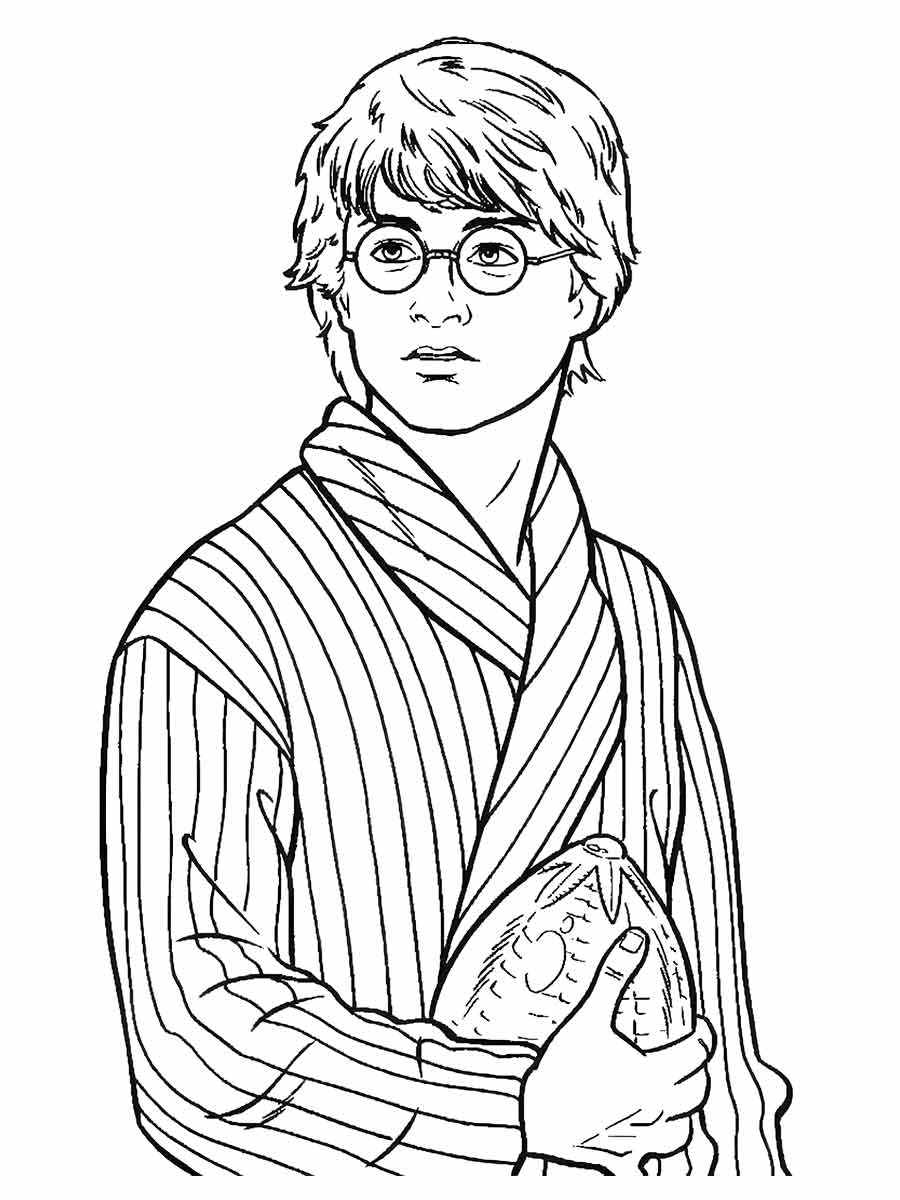 harry potter para colorir 2