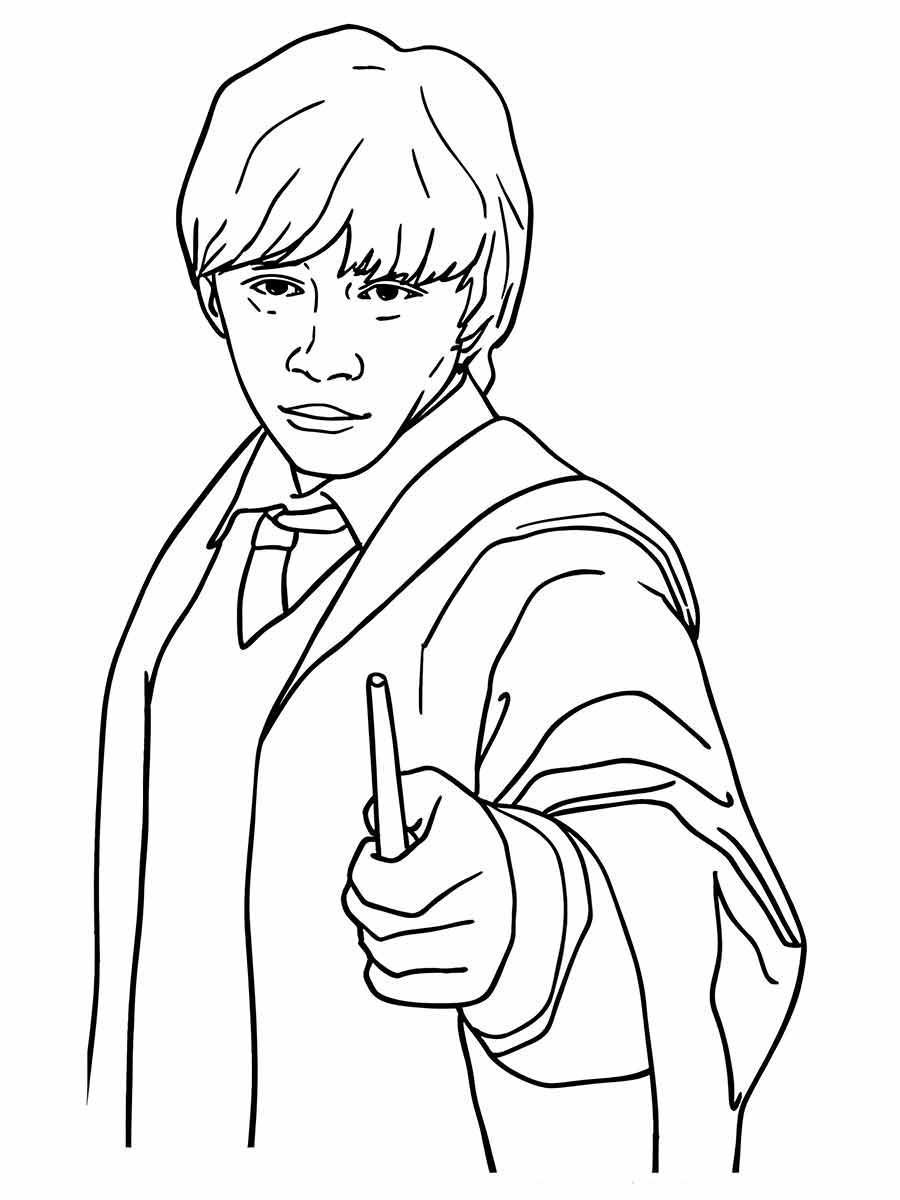 harry potter para colorir 23