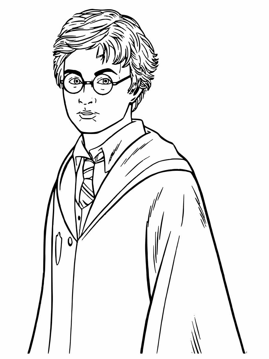 harry potter para colorir 28