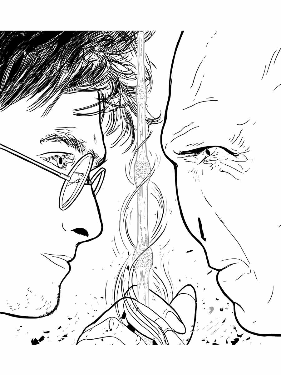 harry potter para colorir 50