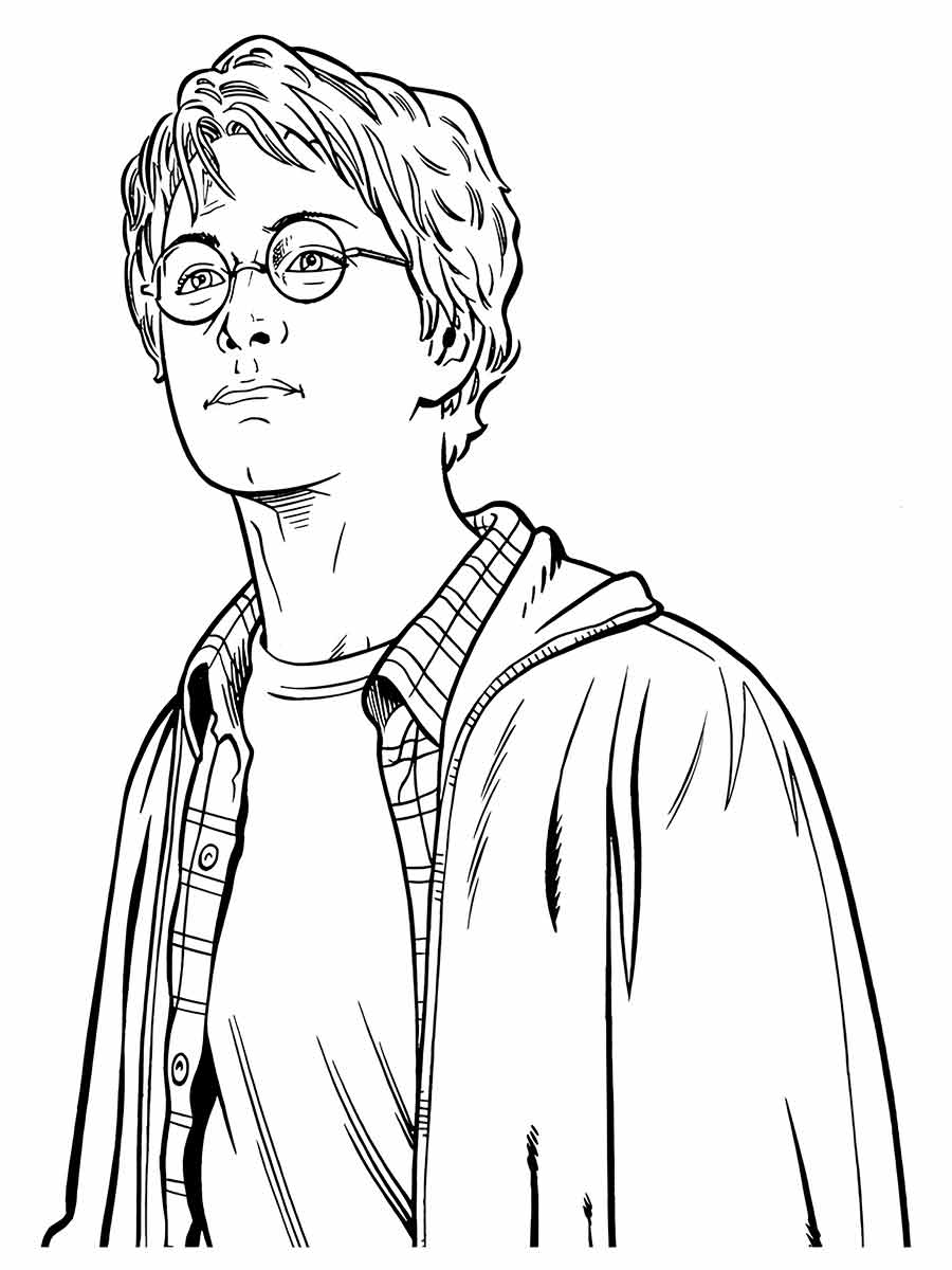 harry potter para colorir