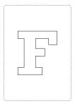 letra alfabeto f