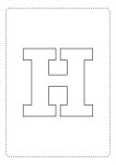 letra alfabeto h