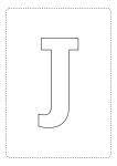 letra alfabeto j