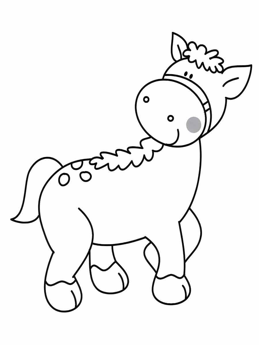 vaca desenho infantil para colorir