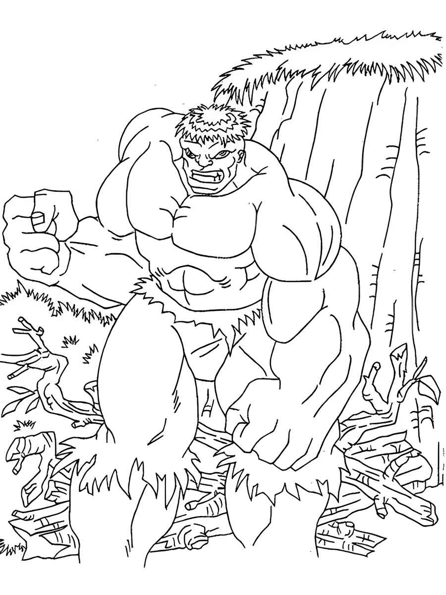 desenho do hulk para colorir 44