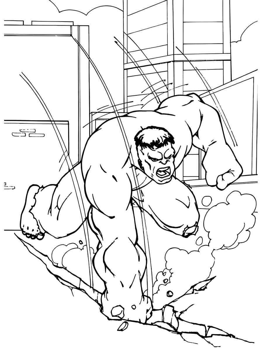 desenho do hulk para colorir 45