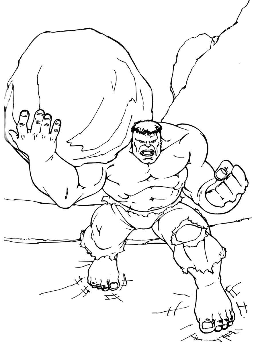desenho do hulk para colorir 54
