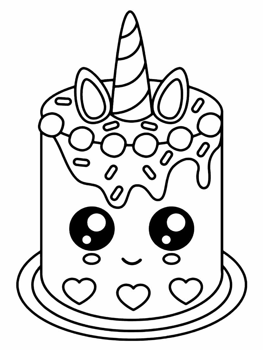 desenho kawaii para colorir 14