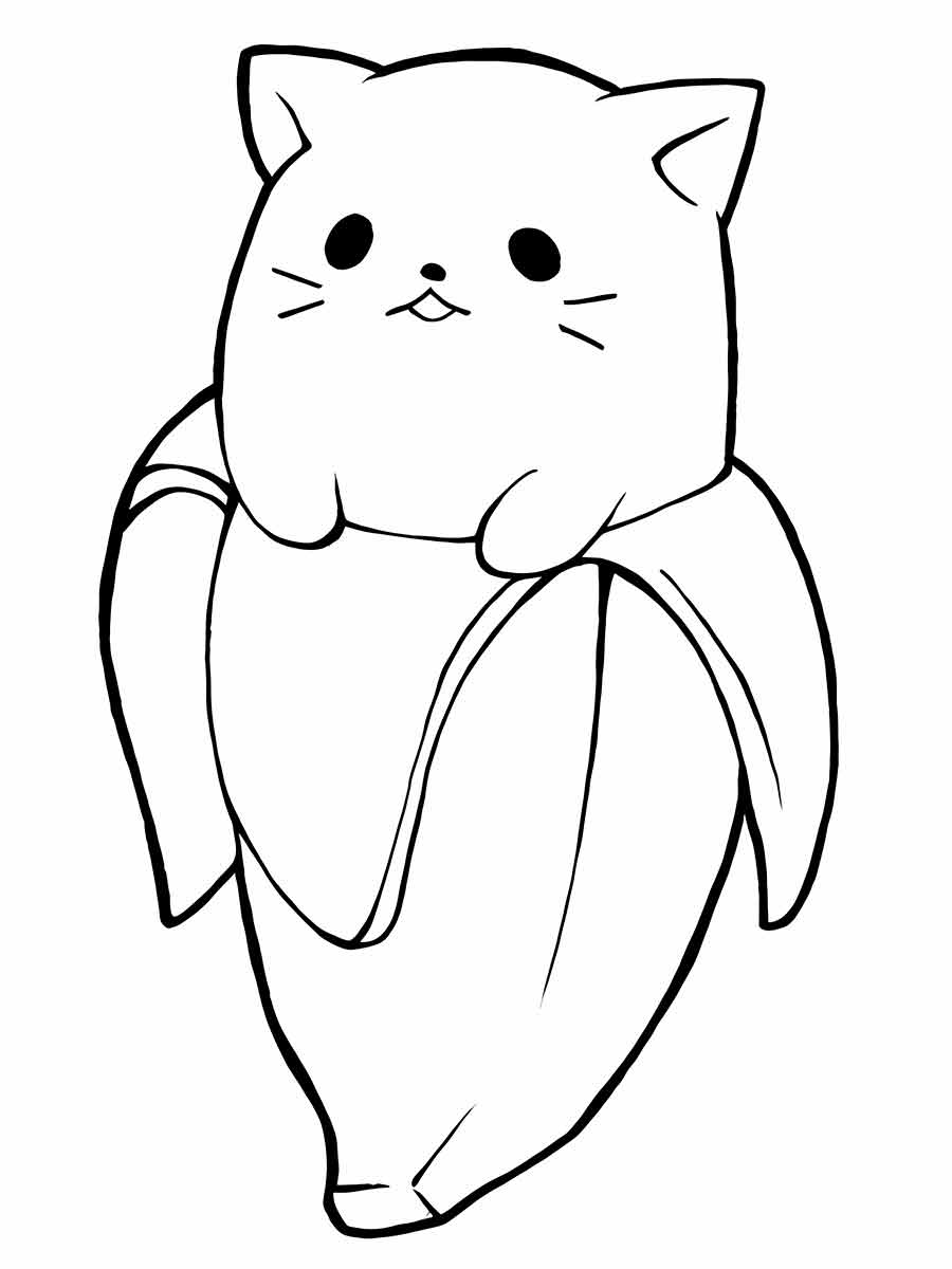 desenho kawaii para colorir 2