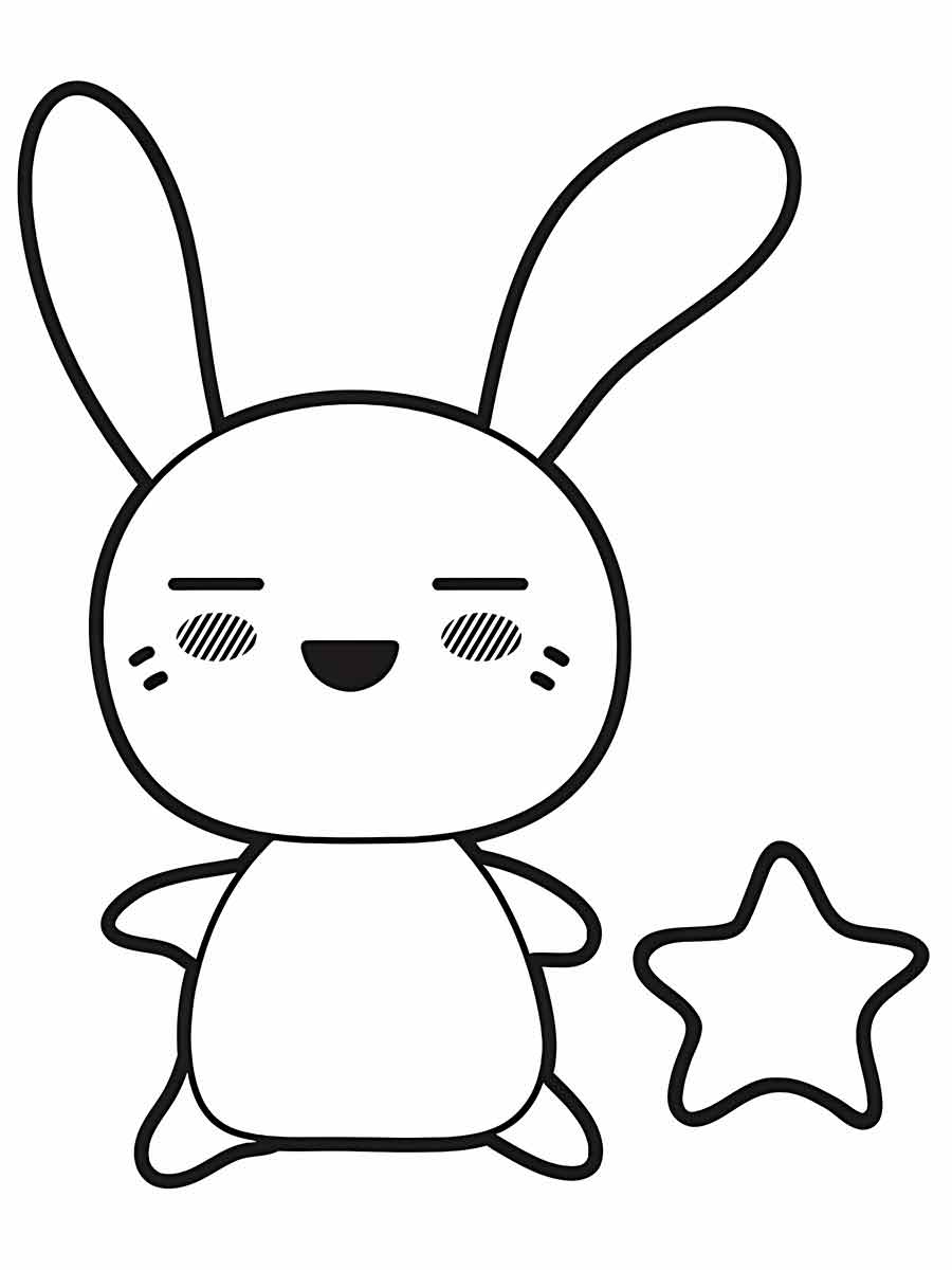 desenho kawaii para colorir 37