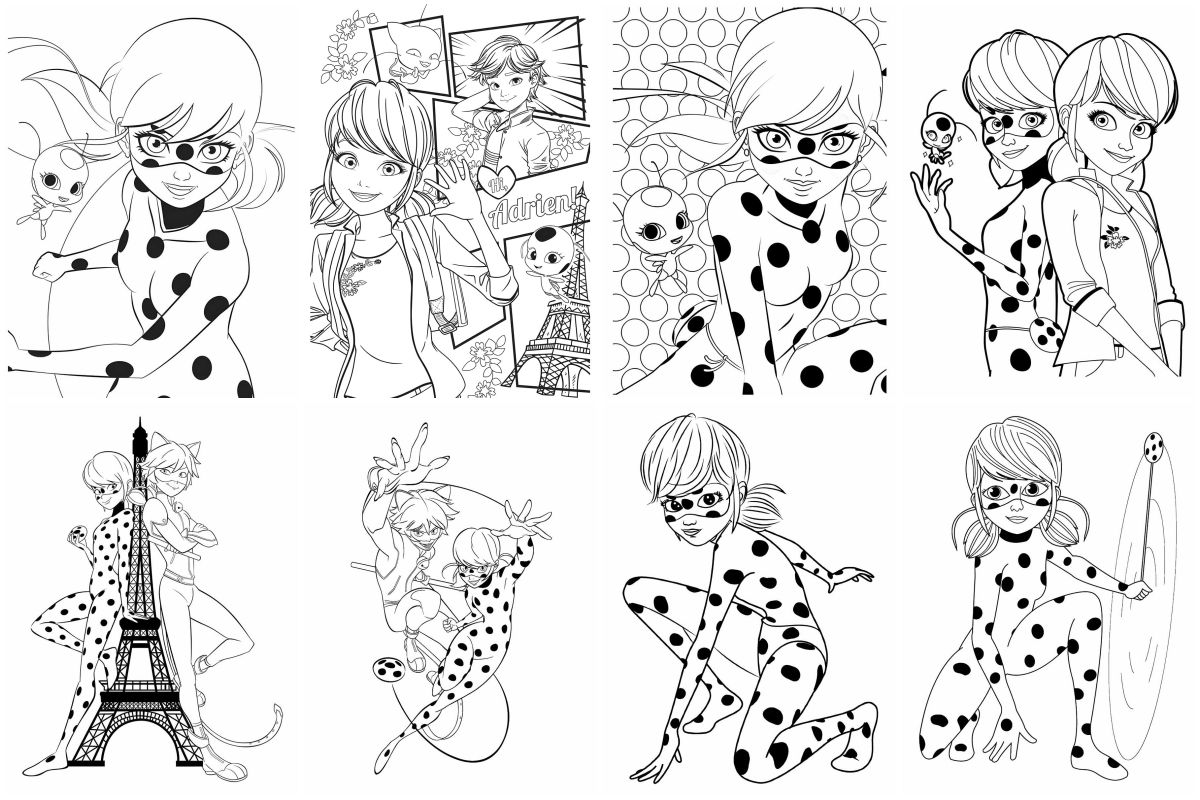 Lady Bug para colorir