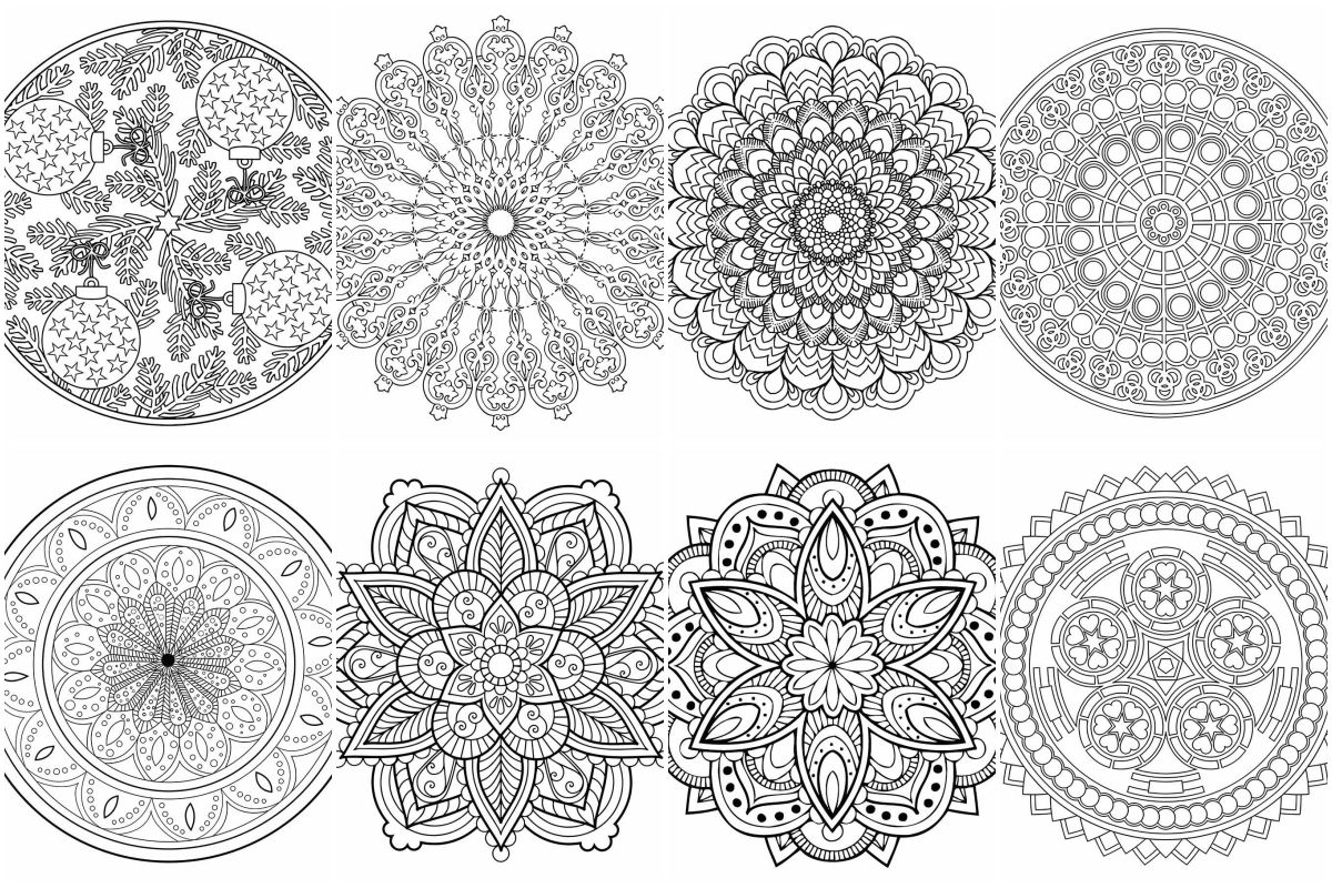 colorir Mandala para colorir