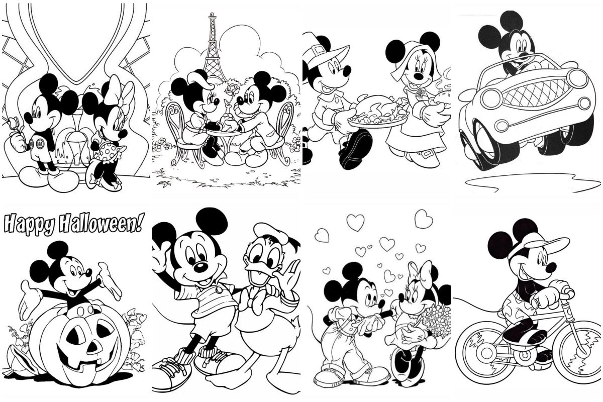 colorir Mickey para colorir