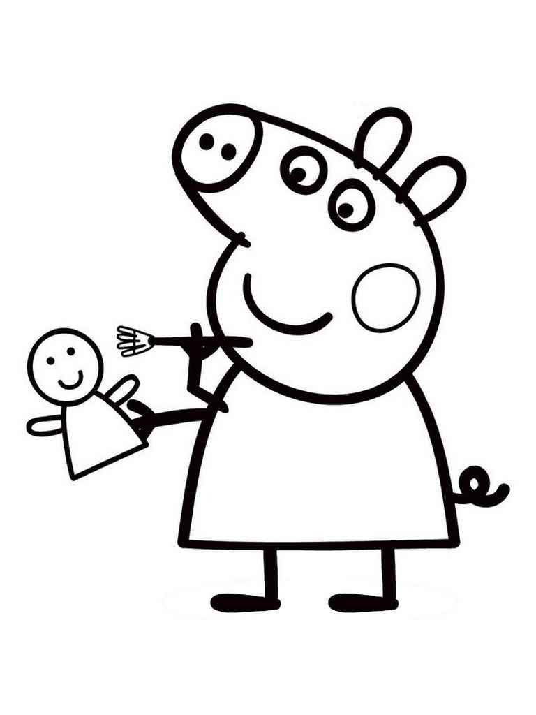 desenho da peppa pig 1