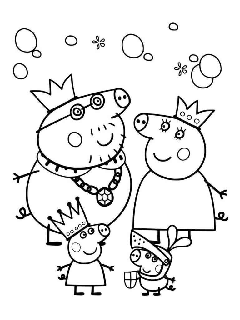 desenho da peppa pig para pintar 53