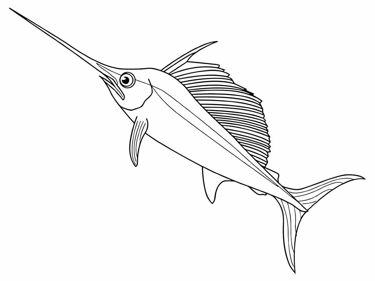 desenho de peixe para colorir 10