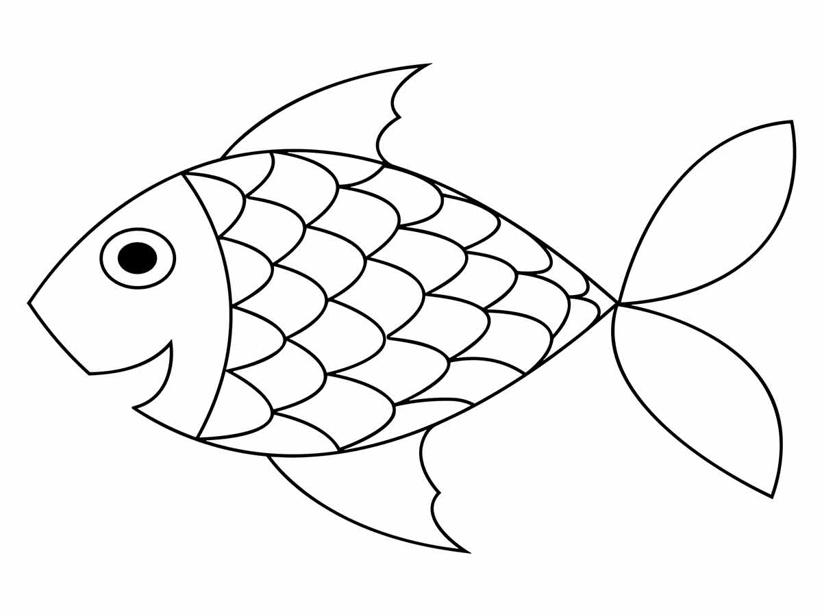 desenho de peixe para colorir 2