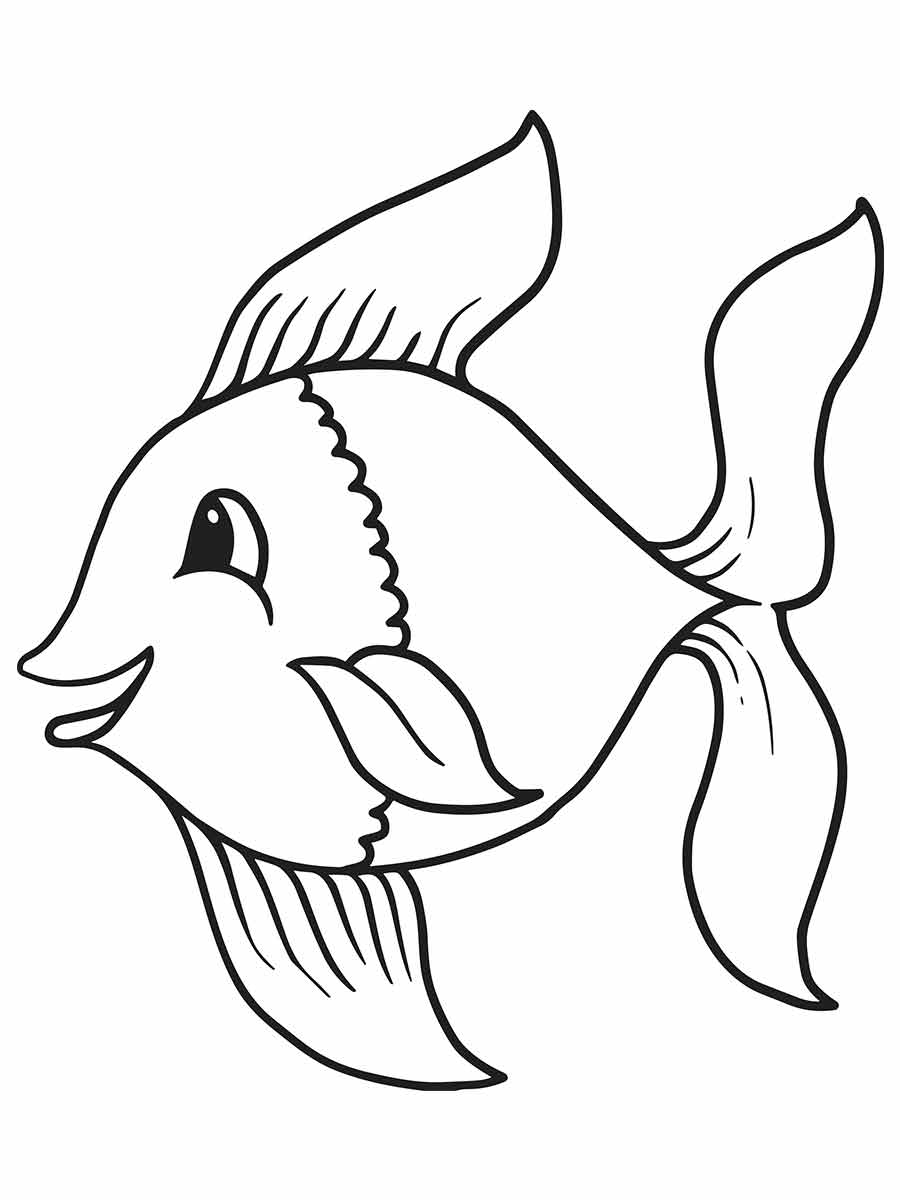 desenho de peixe para colorir 21