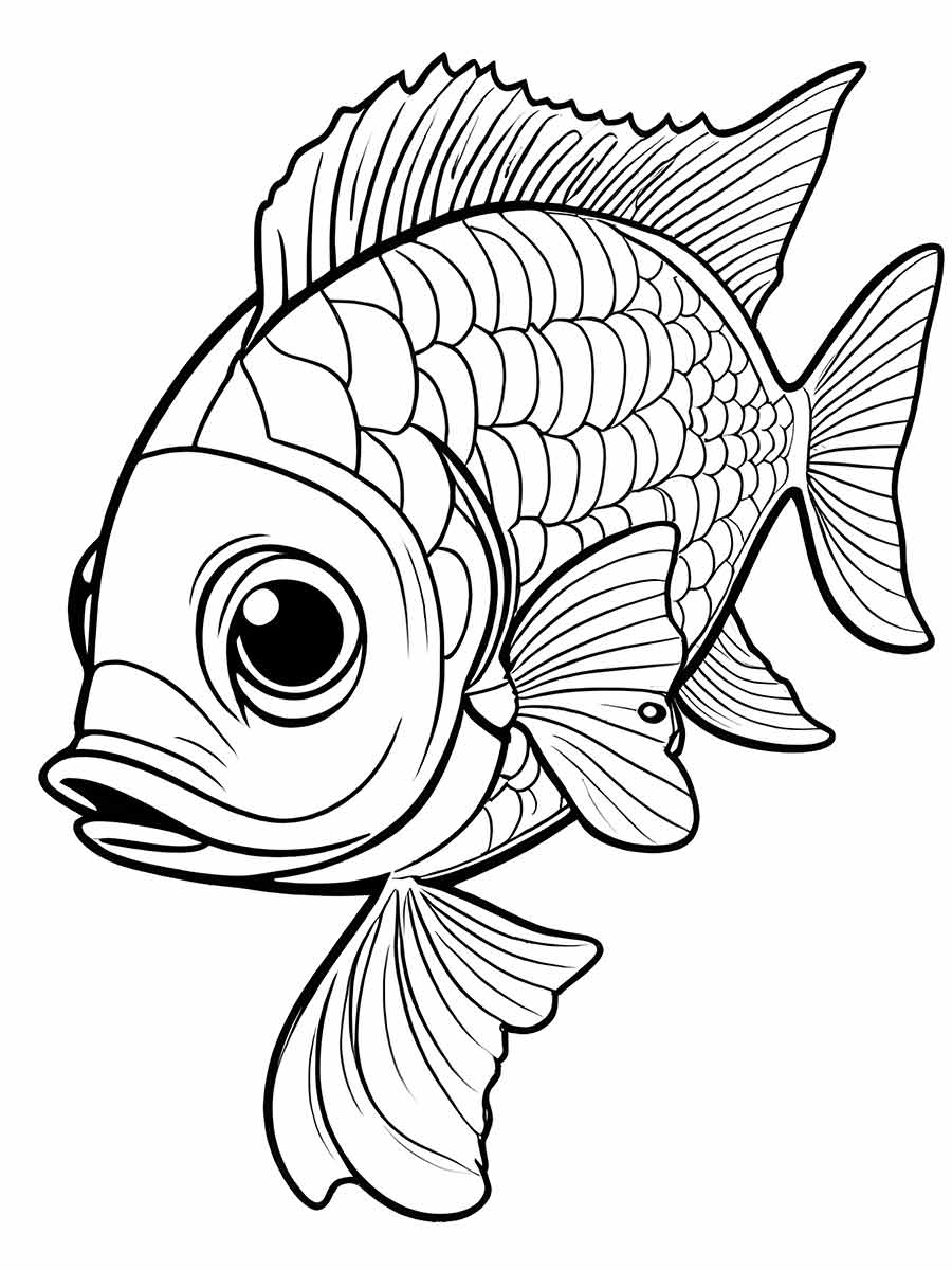 desenho de peixe para colorir 31