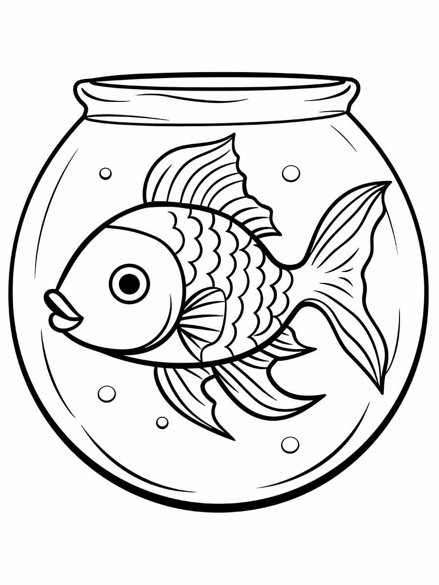 desenho de peixe para colorir 33