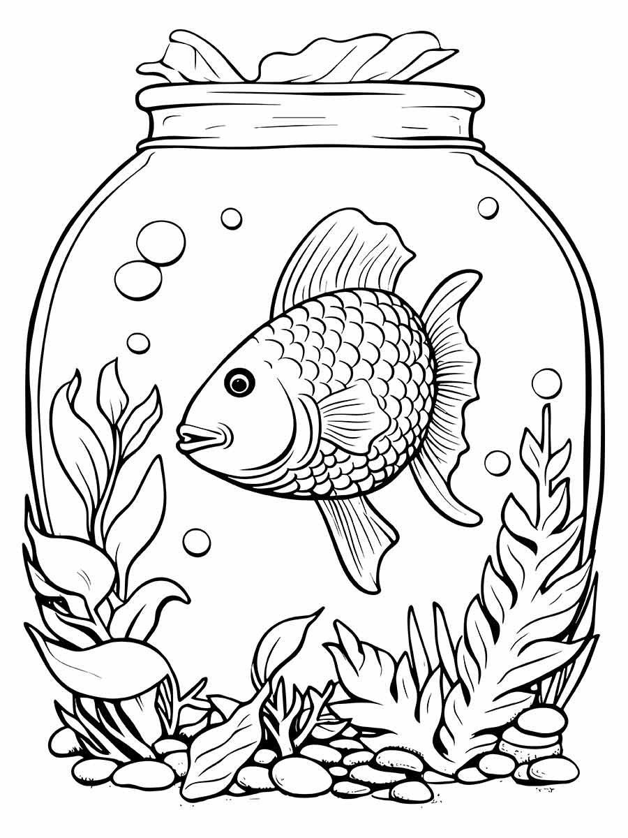 desenho de peixe para colorir 37