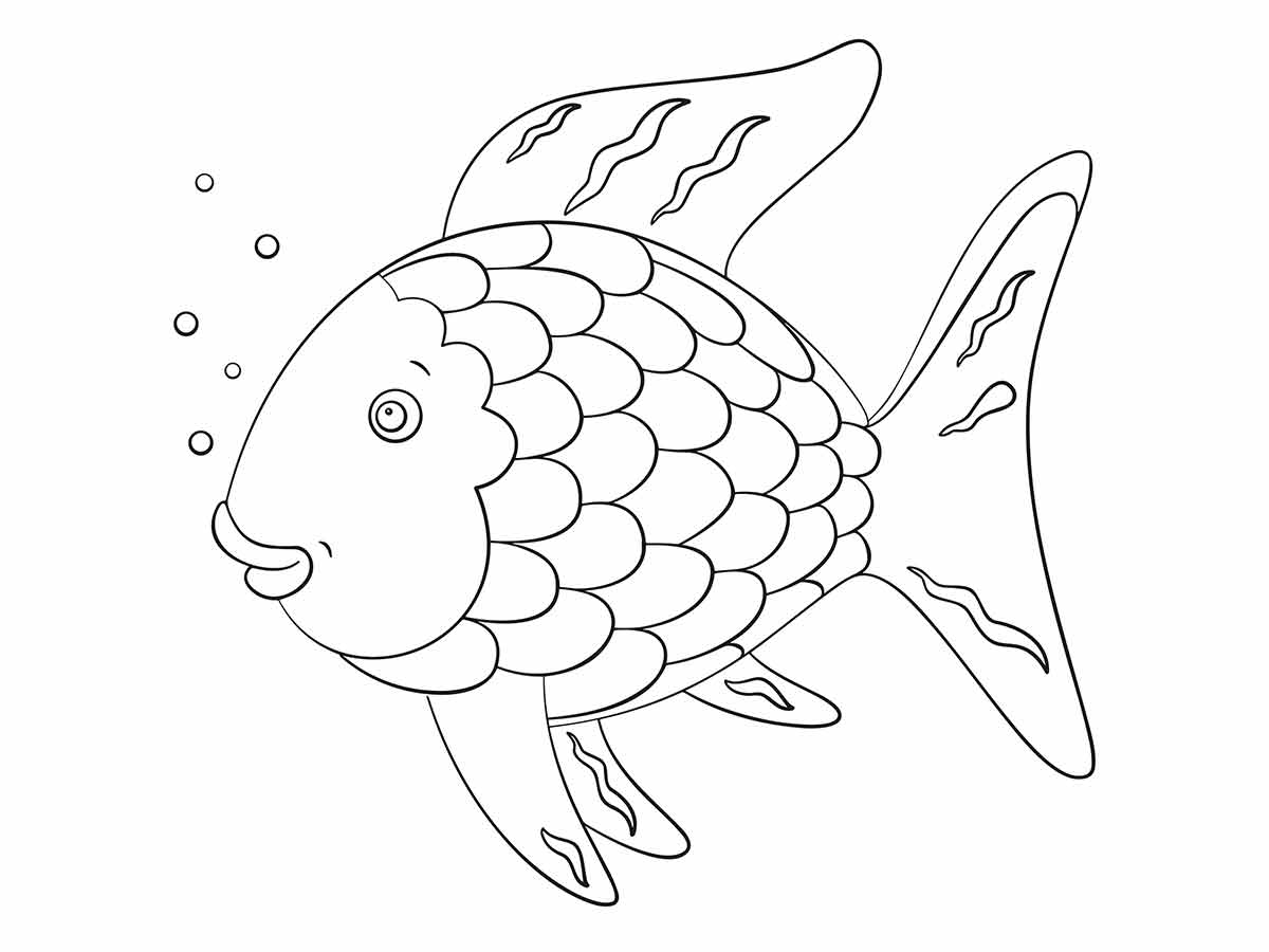 desenho de peixe para colorir 9