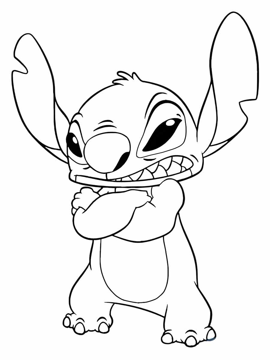 desenho lilo stitch para colorir 44