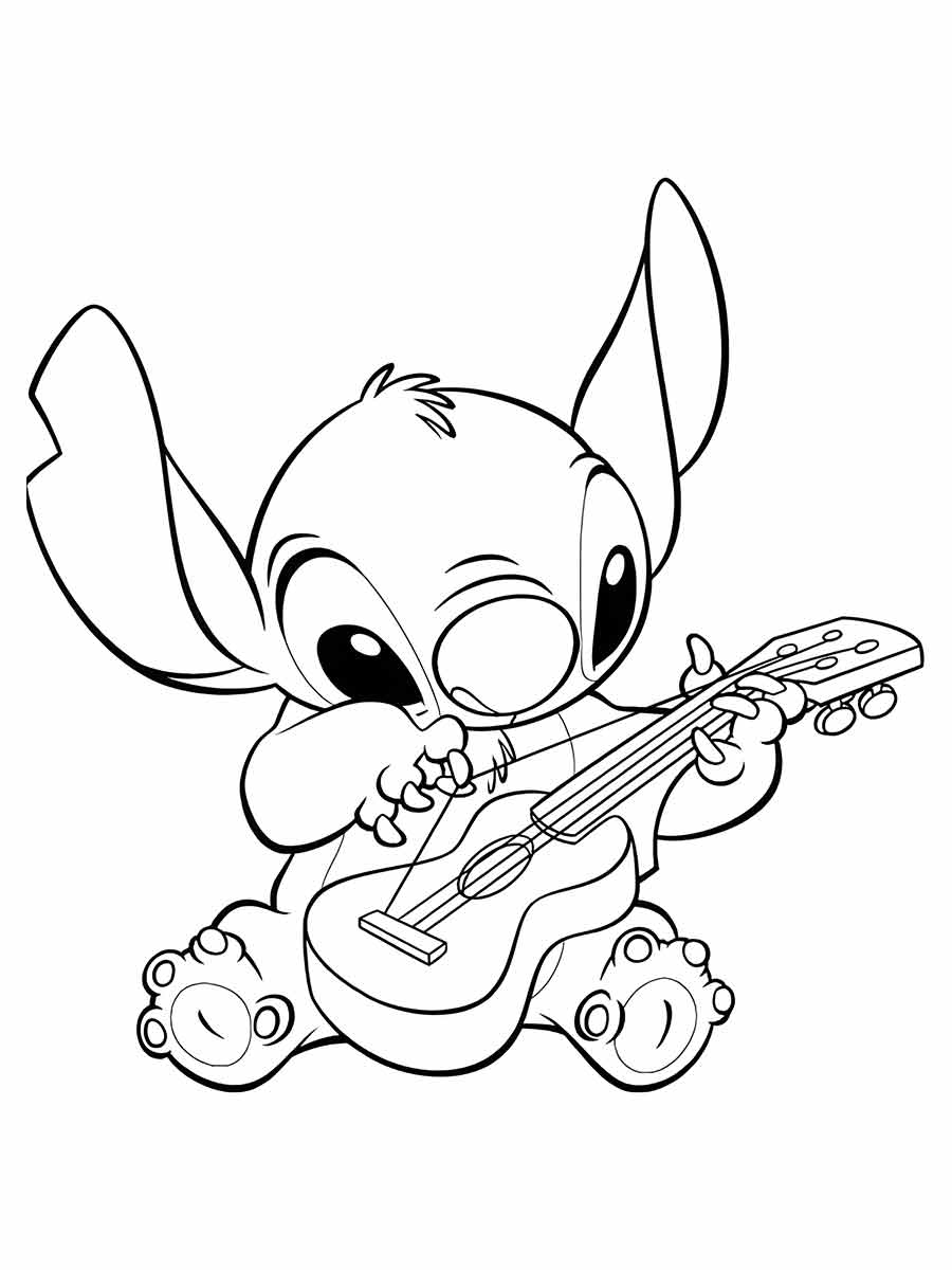 desenho lilo stitch para colorir 46